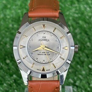 Vintage Roamer Rare - Classic Men's Wrist Watch - New Old Stock Collection